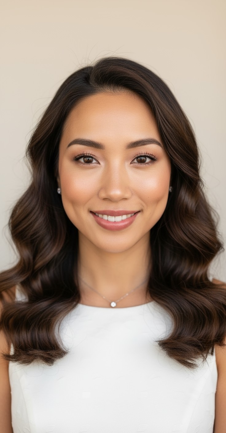 After Wavy Curly Hair